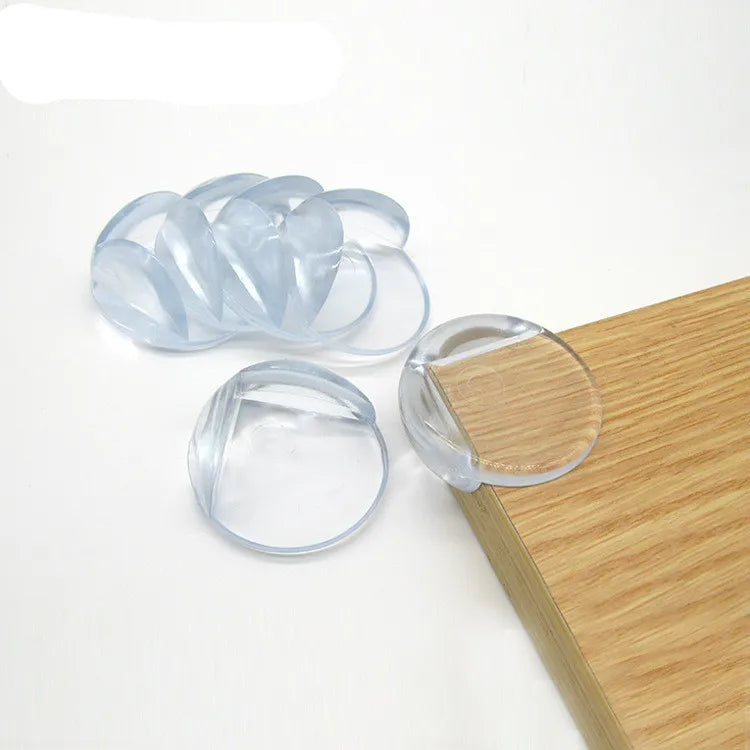 4pcs Transparent Ball Shape Table Corner Protector for Baby Safety Furniture Corner Guards Toddler Anti-Collision Edge Cover