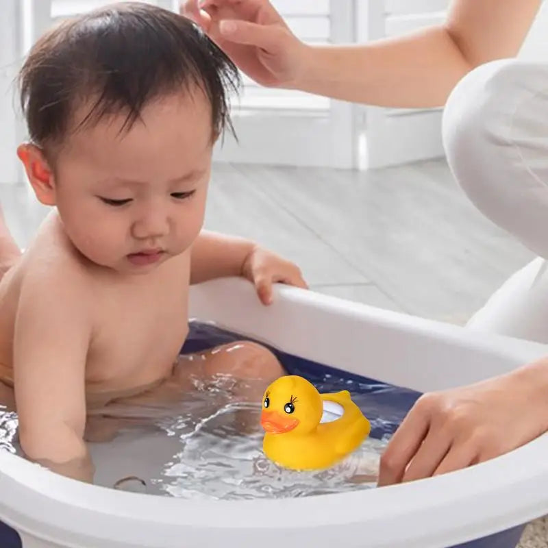 Baby Bath Thermometers Duck Shape Floating Waterproof Bath Temperature Toy Digital Water Temperature Thermometers Fast &