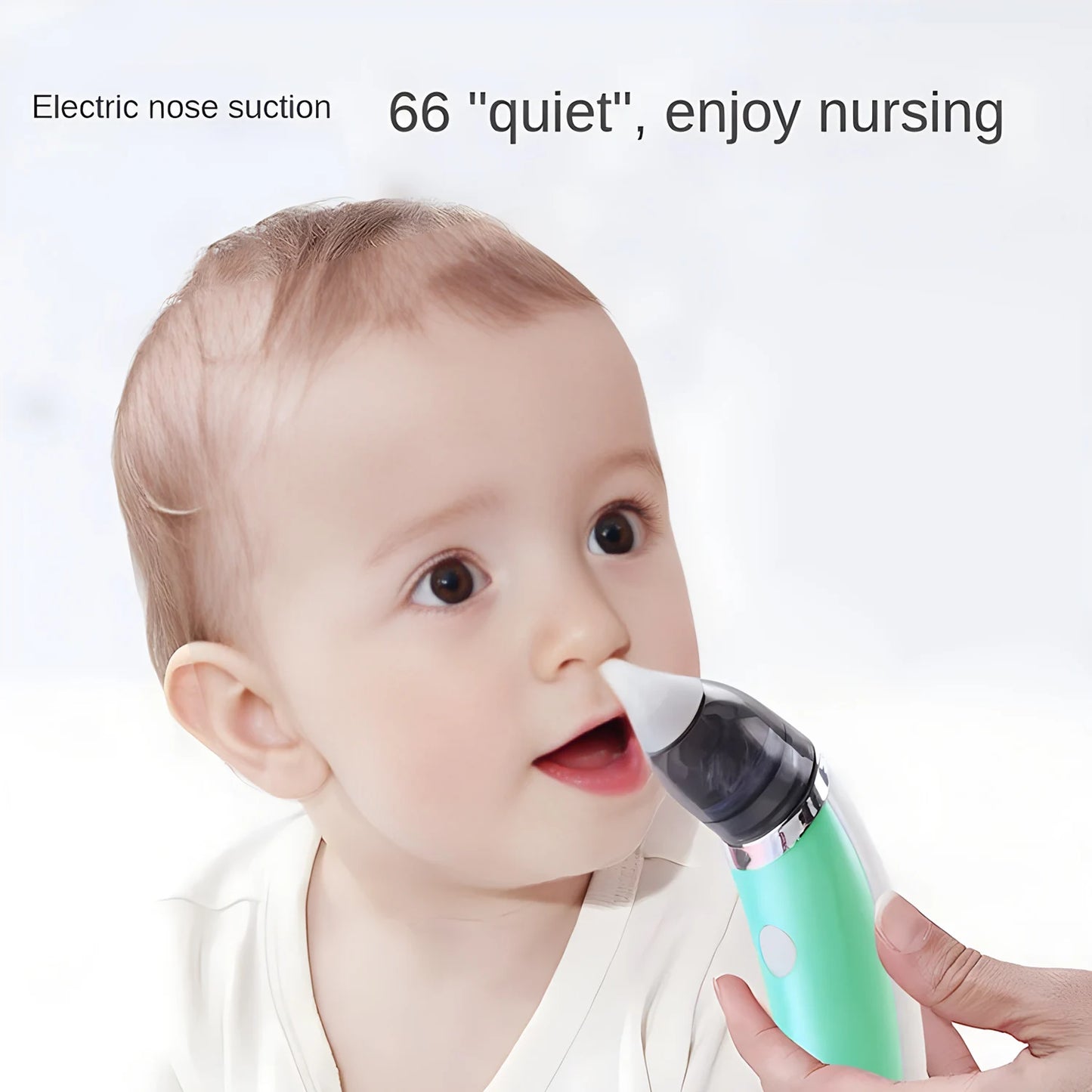 Electric Toddler Snot Aspirators Automatic Newborns Nasal Cleaner Rechargeable Detachable Anti-reflux for Newborn Baby Nursing