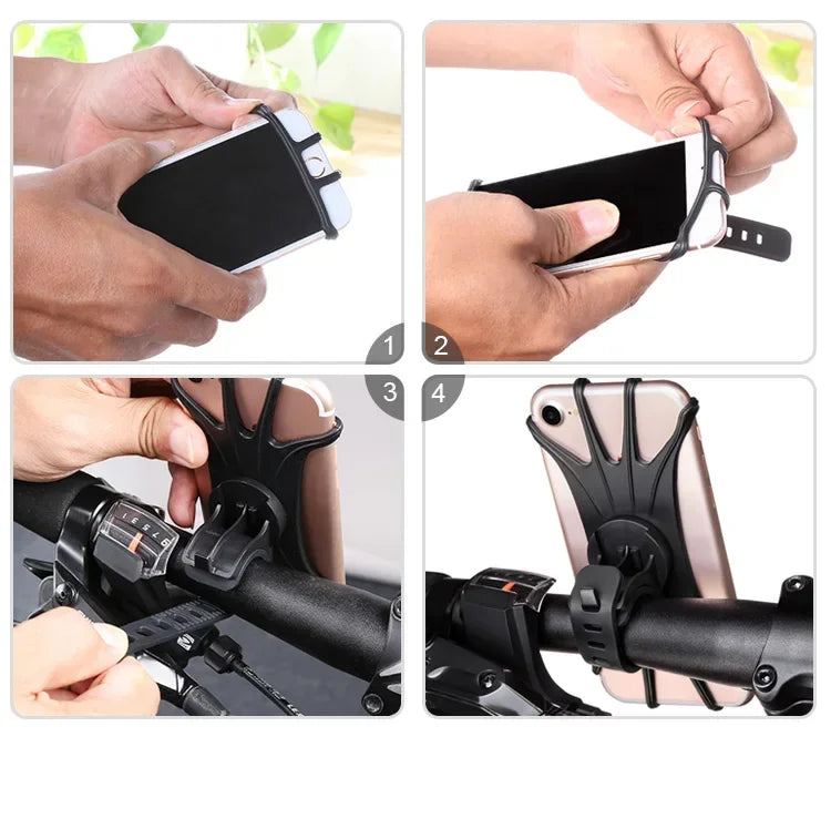 Baby Stroller Accessories Mobile Phone Holder Rack Universal 360 Rotatable Baby Pram Cart Phone Holder for iPhone Gps Device